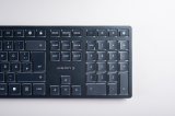 CHERRY KW 9100 SLIM tastatur Universel RF trdls + Bluetooth QWERTZ Tysk Sort #17