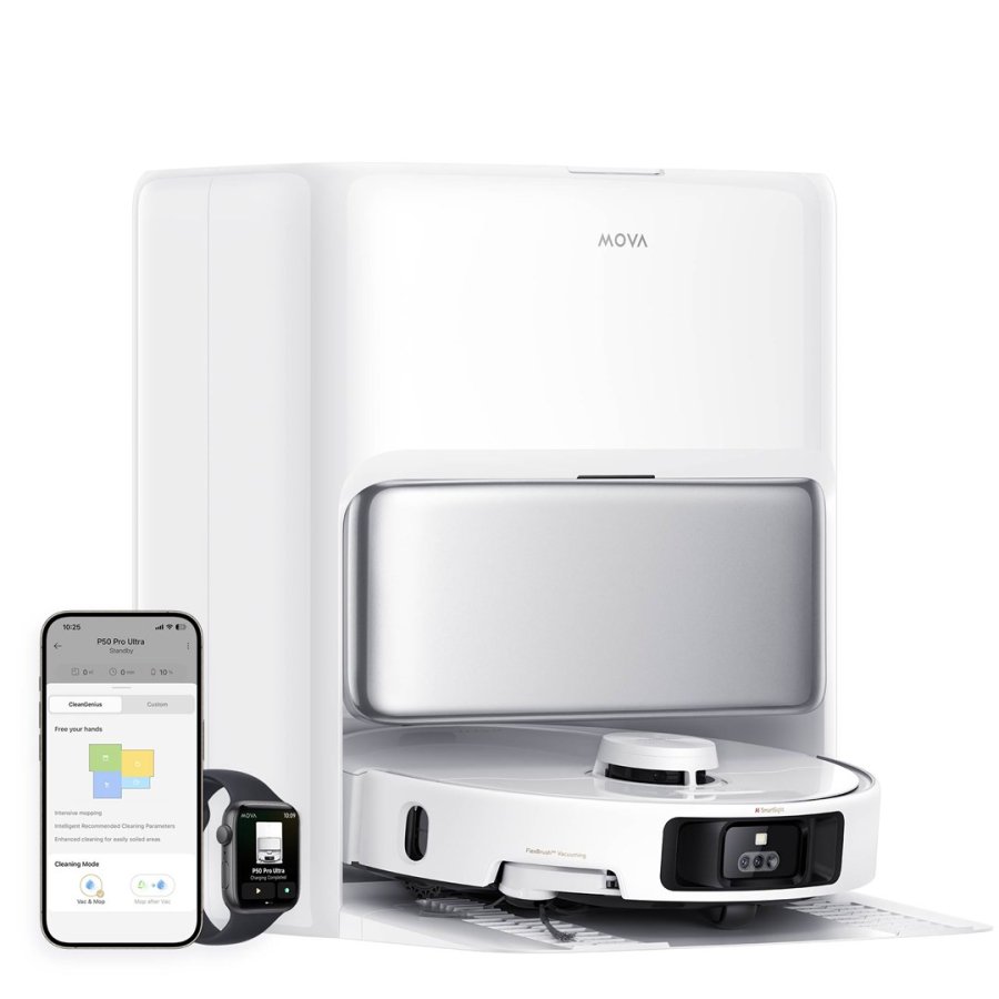 Mova by Dreame P50 Pro Ultra rengringsrobot (hvid) #5