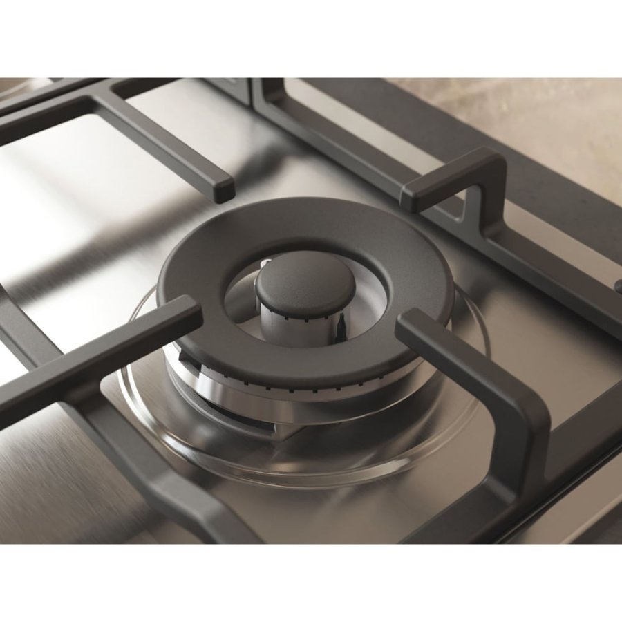 Whirlpool TGML 661 IX R Rustfrit st�l Indbygget 58 cm Gaskomfur 4 zone(s) #2