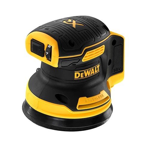 DeWALT DCW210N transportabel slibemaskine Rystepudser XR 18V 12000 OPM Sort, Gul #1