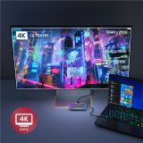 UNITEK uHUB S7+ Ledningsfrt USB 3.2 Gen 2 (3.1 Gen 2) Type-C Gr #5