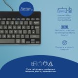 R-Go Tools Ergonomisch toetsenbord R-Go Compact Break, compact toetsenbord met pauzesoftware, QWERTY (UK), bedraad, zwart #9