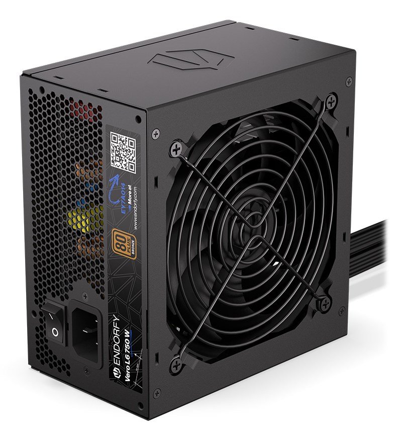 ENDORFY Vero L6 enhed til str�mforsyning 750 W 24-pin ATX ATX Sort #1