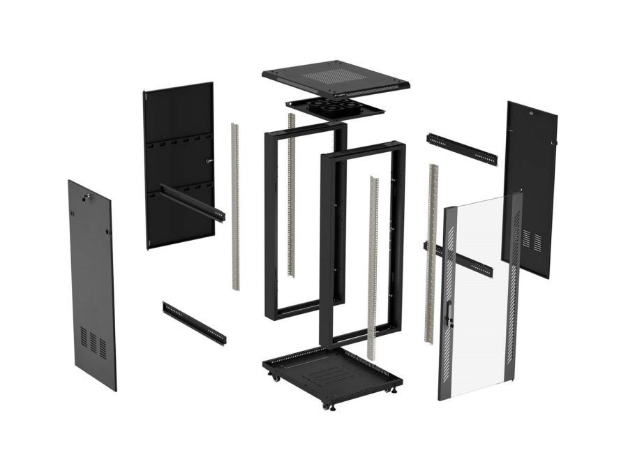 FRITST�ENDE RACKSKAB 19