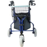 Ergonomisk trehjulet rollator Barcelona RF-611 - Bl� #1