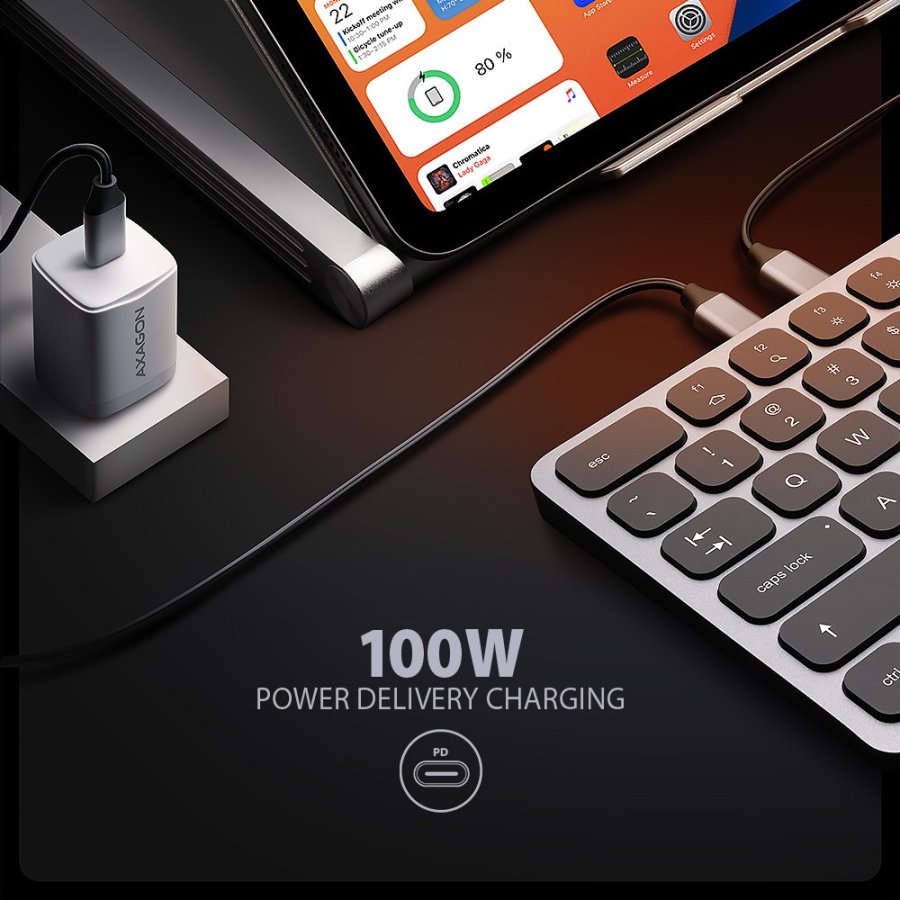 Axagon HMC-KB-US dockingstation Ledningsfrt USB 3.2 Gen 1 (3.1 Gen 1) Type-C Gr #13
