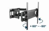 Gembird WM-70ST-01 tv-beslag 177,8 cm (70