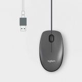 M100 Optical Mouse, USB, Sort #3