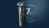 Philips SHAVER Series 7000 S7885/50 barbermaskine til ham Rotations shaver Trimmer Sort, Bl� #4