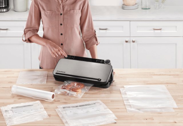 FoodSaver VS3190X vakuum forsegler Sort, Rustfrit st�l #10