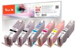 Peach PI100-312 bl�kpatron Foto sort, Foto cyan, Foto gr�, Foto magenta, Foto gul #1