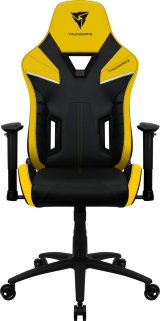 ThunderX3 TC5 Air Tech Universal gamingstol Polstret s�de Sort, Gul #4