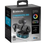 HOVEDTELEFONER DEFENDER BLUETOOTH CYBERDOTS 250 GAMING SORT #6