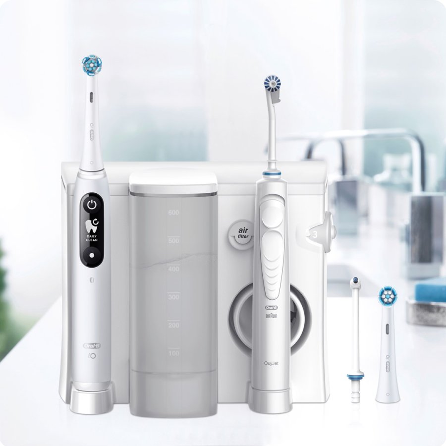 Oral-B iO6 & OxyJet Voksen Roterende, pulserende tandb�rste Hvid #3