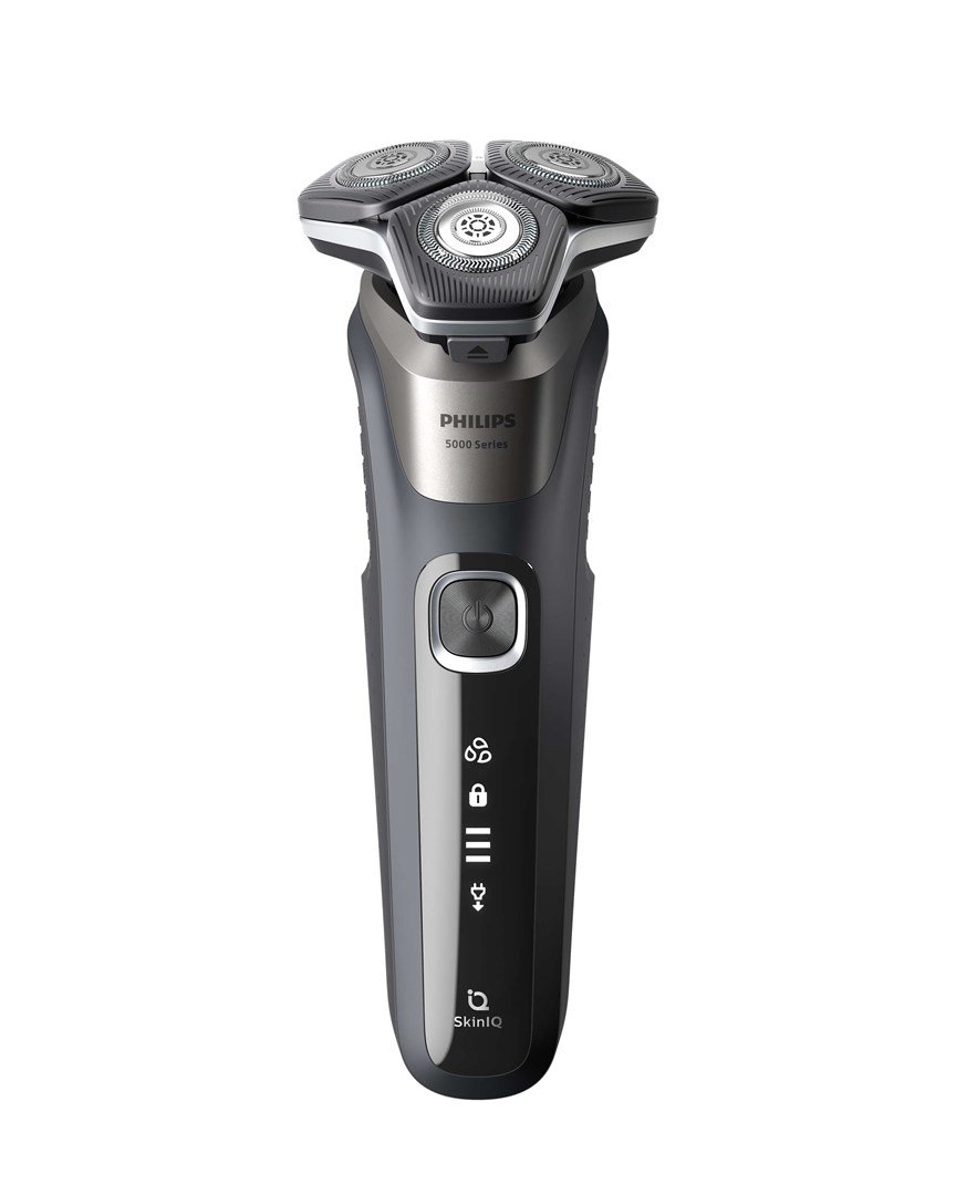 Philips SHAVER Series 5000 S5887/30 barbermaskine til ham Rotations shaver Trimmer Sort, Gr #3