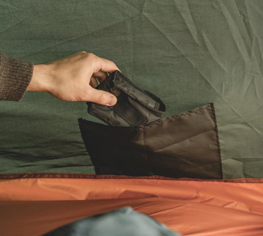 Easy Camp Pasvik 4 M�rkegr�n Tunneltelt #6