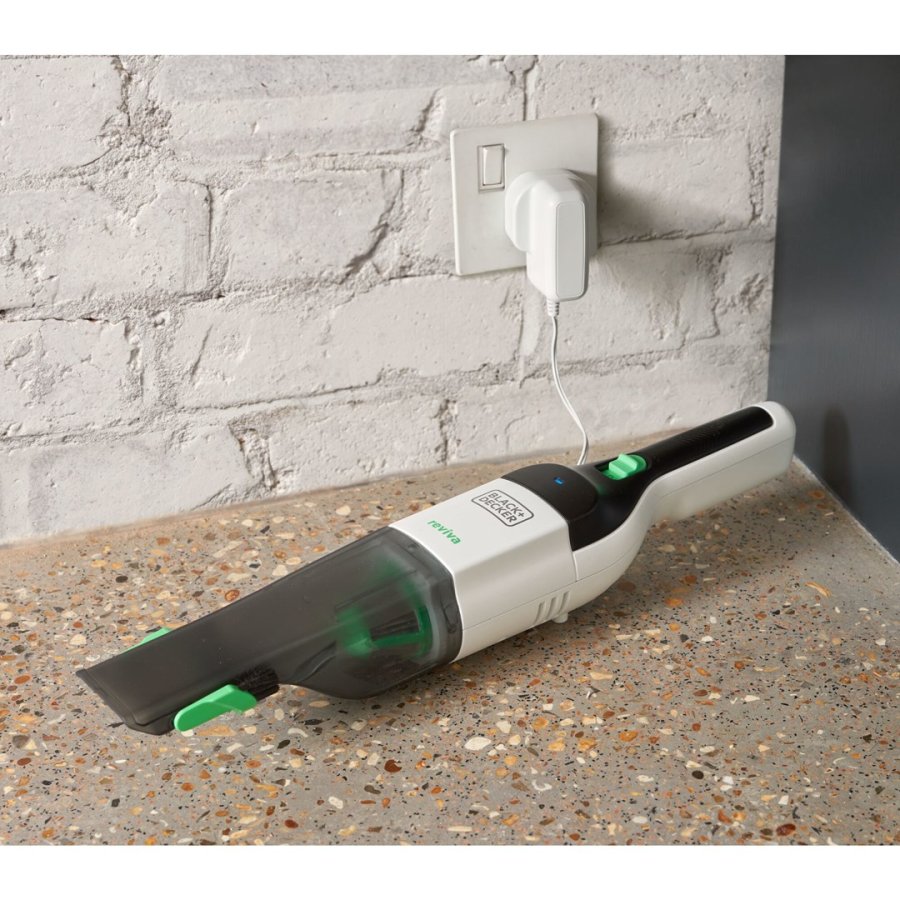 Black & Decker REVHV8C-QW h�ndholdt st�vsuger Sort, Hvid Posel�s #13