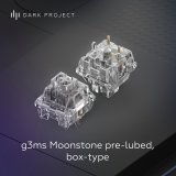 Dark Project Tamsus projektas ALU87B Bushido, G3MS Moonstone Switch, JAV tastatur Hjemme/kontor QWERTY Engelsk #2