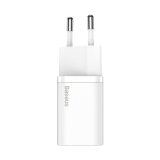 Baseus CCSUP-J02 oplader til mobil enhed Universel Hvid Vekselstrm Hurtig opladning Indendrs #3