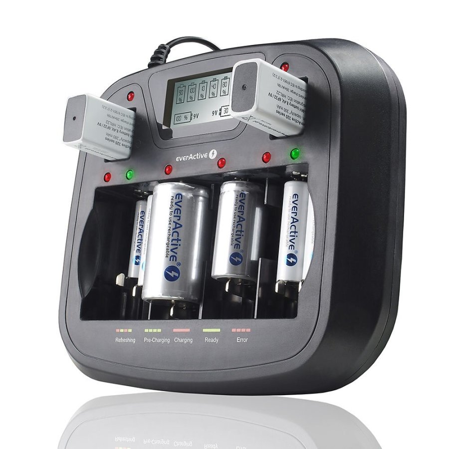 EverActive NC-900U universel Ni-MH-batterioplader #1