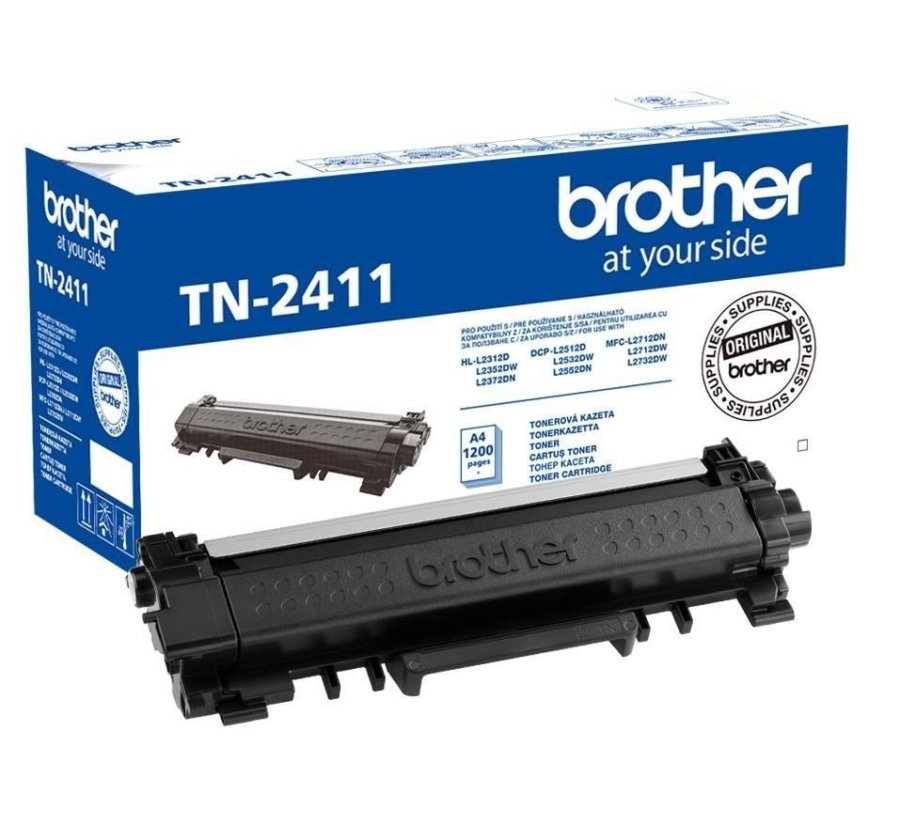 Brother TN-2411 tonerpatron gte sort 1 stk. #1