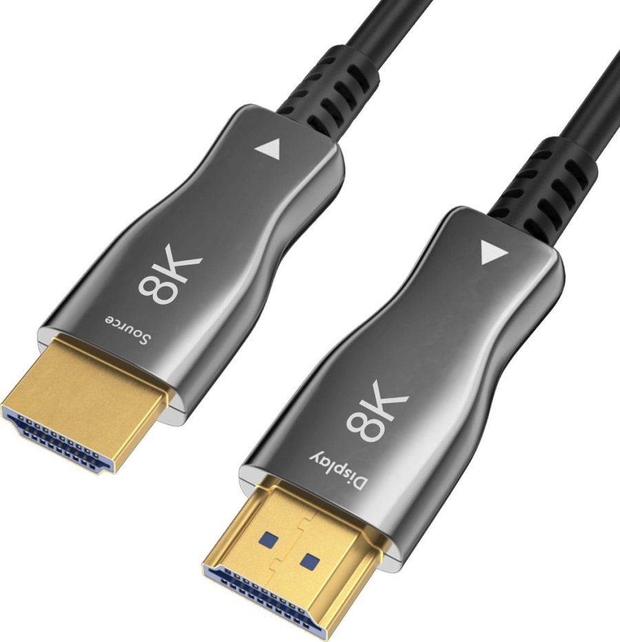 CLAROC KABEL HDMI 2.1 AOC, M/M, 4K@120HZ, 8K@60HZ, 10M, FEN-HDMI-21-10M #1