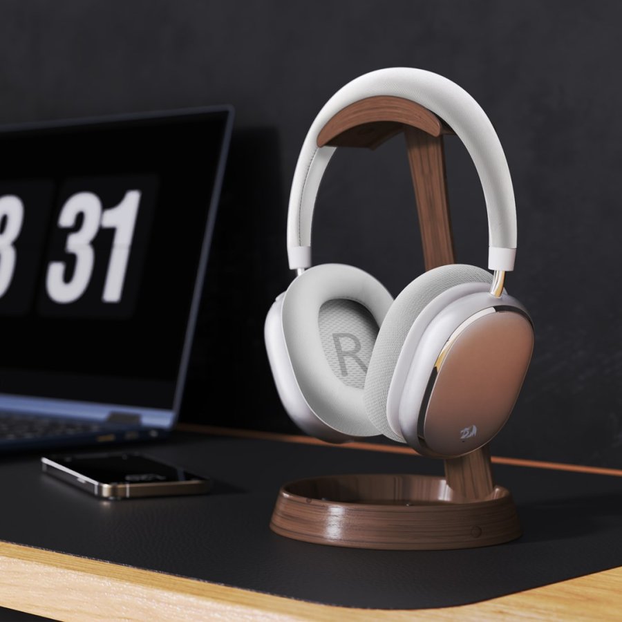 REDRAGON H620 VibeCore 700NC ANC Tr�dl�s Bluetooth Hvid #8