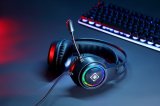 Deltaco Gaming DH220 USB Stereo Gaming Headset, RGB, Black #9