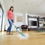 Black & Decker BHSM166DSM damprenser Dampmoppe 0,5 L 1600 W Turkisfarve, Hvid #10