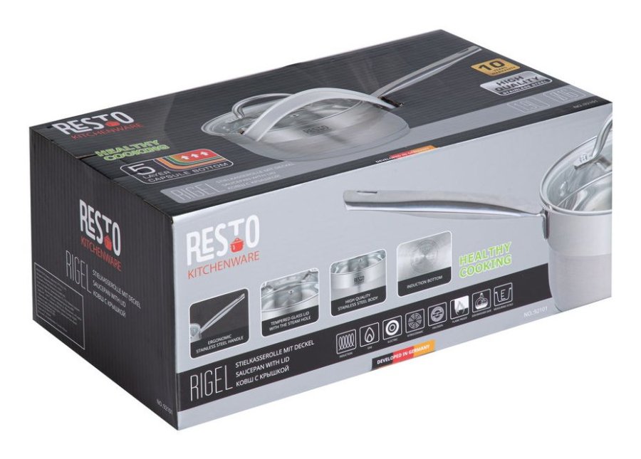 Resto Kitchenware 92101 sovsegryde 1,9 L Rund Rustfrit stl #13