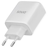 Savio LA-12 oplader til mobil enhed Universel Hvid Vekselstrm Hurtig opladning Indendrs #3