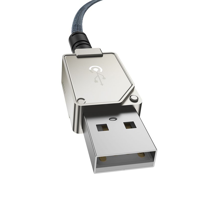 Baseus Unbreakable USB A til iP-kabel 2 m 5V-2,4A Sort #4