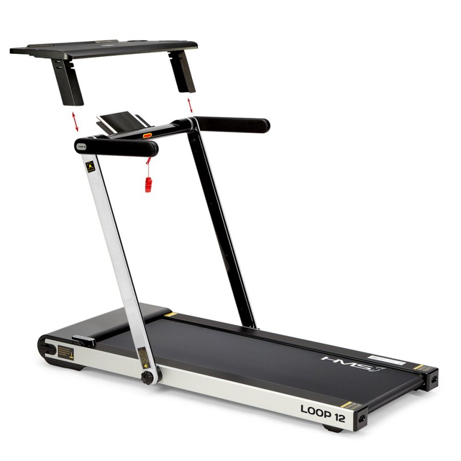 Elektrisk lbebnd med skrivebord HMS LOOP12 MULTI 1-12 km/t, gr #1