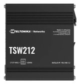 Teltonika TSW212 Administreret L2 Gigabit Ethernet (10/100/1000) Sort #1