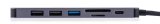 UNITEK HUB USB-C H1118A; USB-A x3, USB-C, HDMI, SD, microSD #8