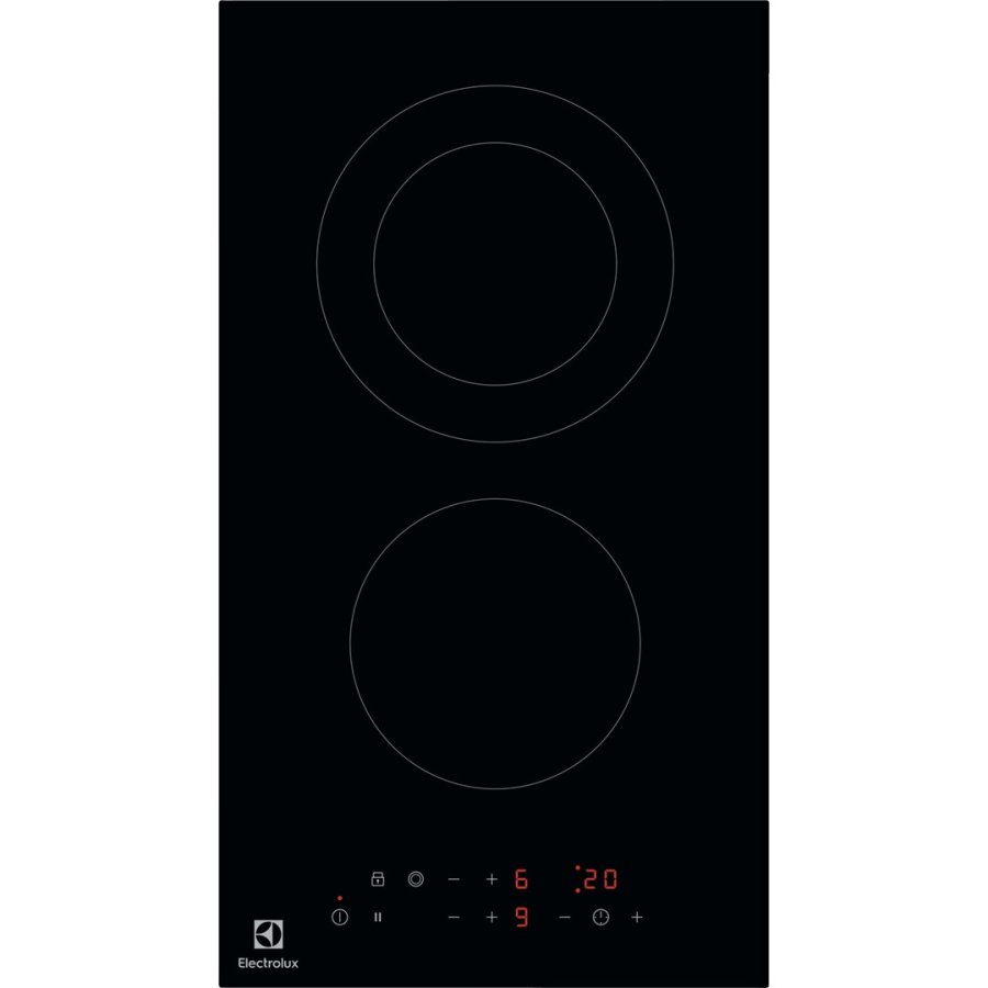 Electrolux LHR3233CK kogeplade Sort Indbygget Keramisk 2 zone(s) #1