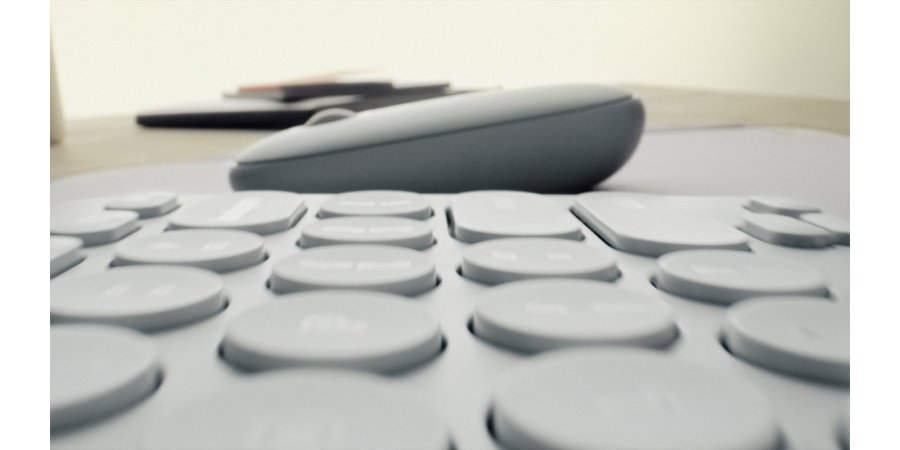 Logitech 920-012239 tastatur Mus inkluderet Universel RF tr�dl�s + Bluetooth QWERTY US International Grafit #3