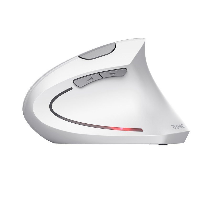 Trust Verto Vertical Ergonomisk trdls mus hvid (25132) #3