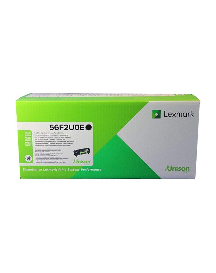 Lexmark 56F2U0E tonerpatron 1 stk Original Sort #1