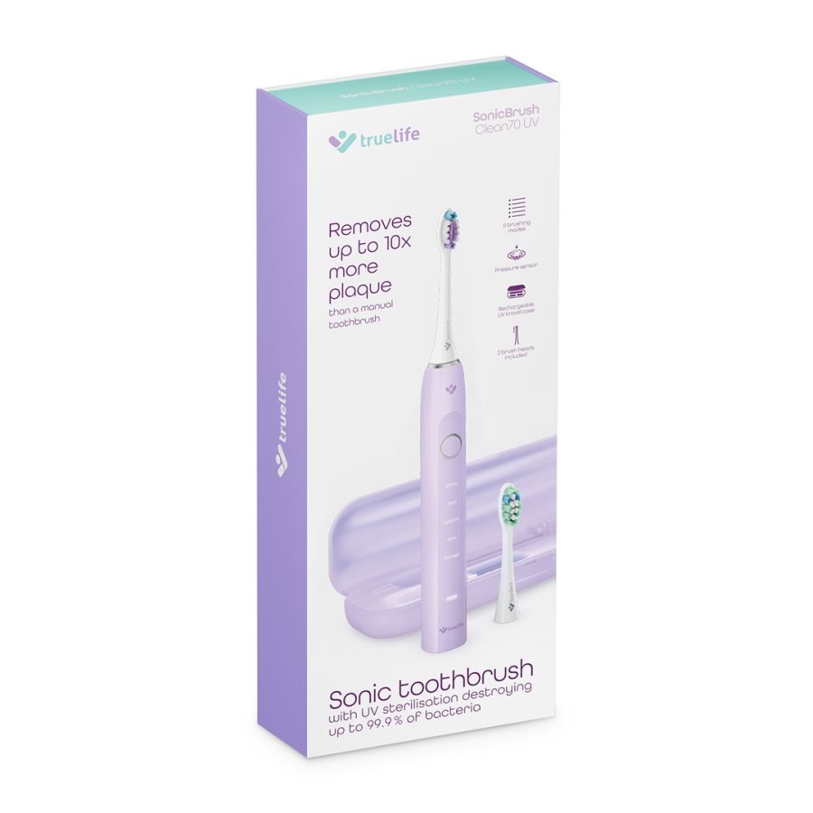 TrueLife SonicBrush Clean70 UV Lavender sonisk tandb�rste #9