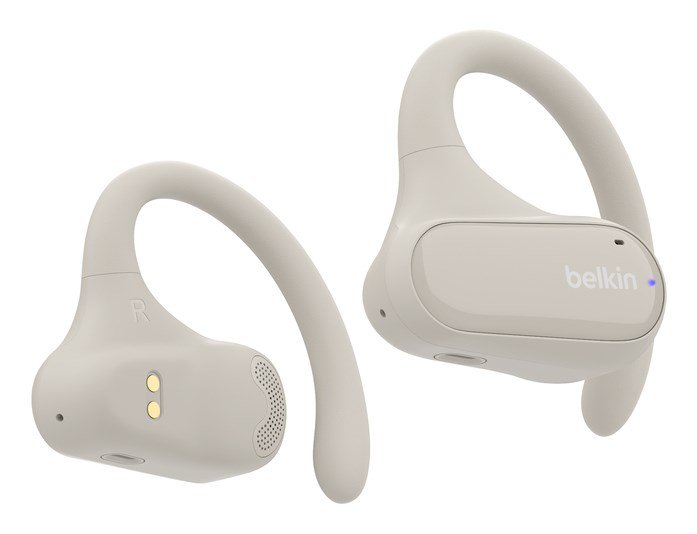 Belkin SoundForm ClearFit Headset True Wireless Stereo (TWS) rekrog Opkald/Musik/Sport/Hverdag Bluetooth Sand #1