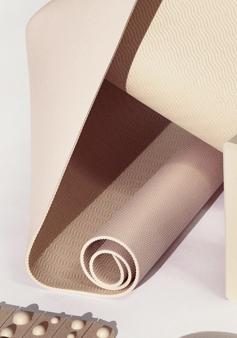 Casall 533030041 yoga mtte Termoplastisk elastomer (TPE) Naturlig #7