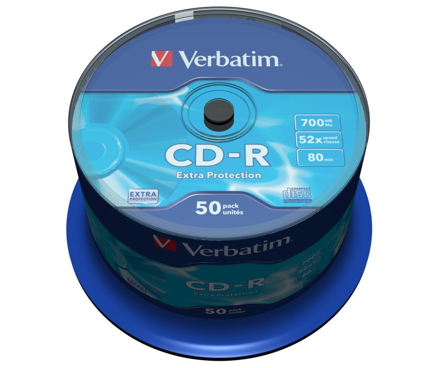 Verbatim CD-R Extra Protection 700 MB 52x 50 stk #3