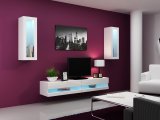 Cama RTVVIGO140N b/b TV stativ & underholdningscenter 2 hylder #7