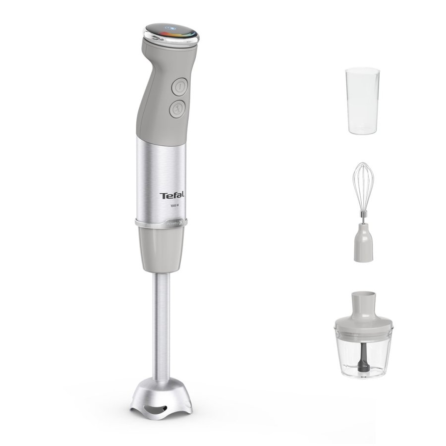 Tefal Quickchef+ HB673B30 blender Neds�nkning blender 1000 W Gr�, Rustfrit st�l #8