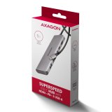 Axagon HMC-5H USB-C 3.2 Gen 1 hub 3x USB-A 4K HDMI PD 100W - Silber Ledningsfrt USB 3.2 Gen 1 (3.1 Gen 1) Type-C Slv #8