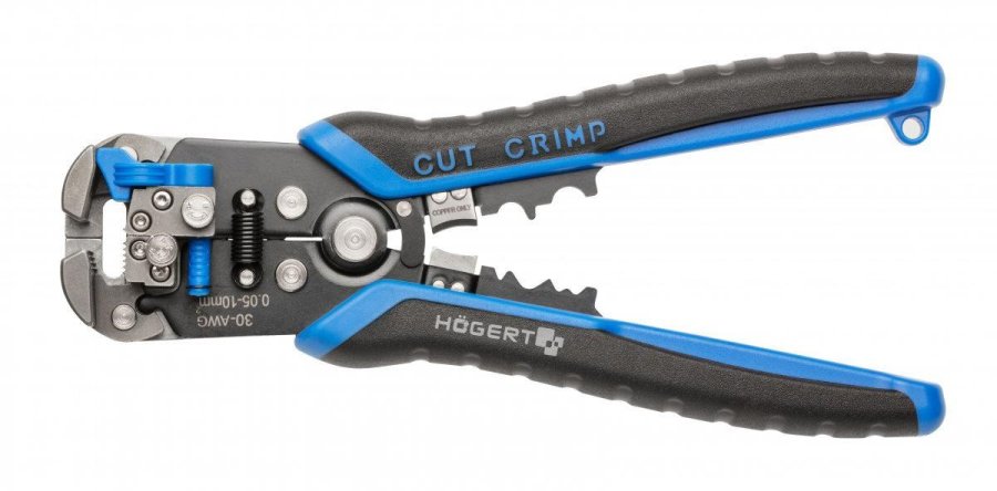 HOGERT WIRE STRIPPING PLIERS 210mm 0.05-10.0 mm2 #2