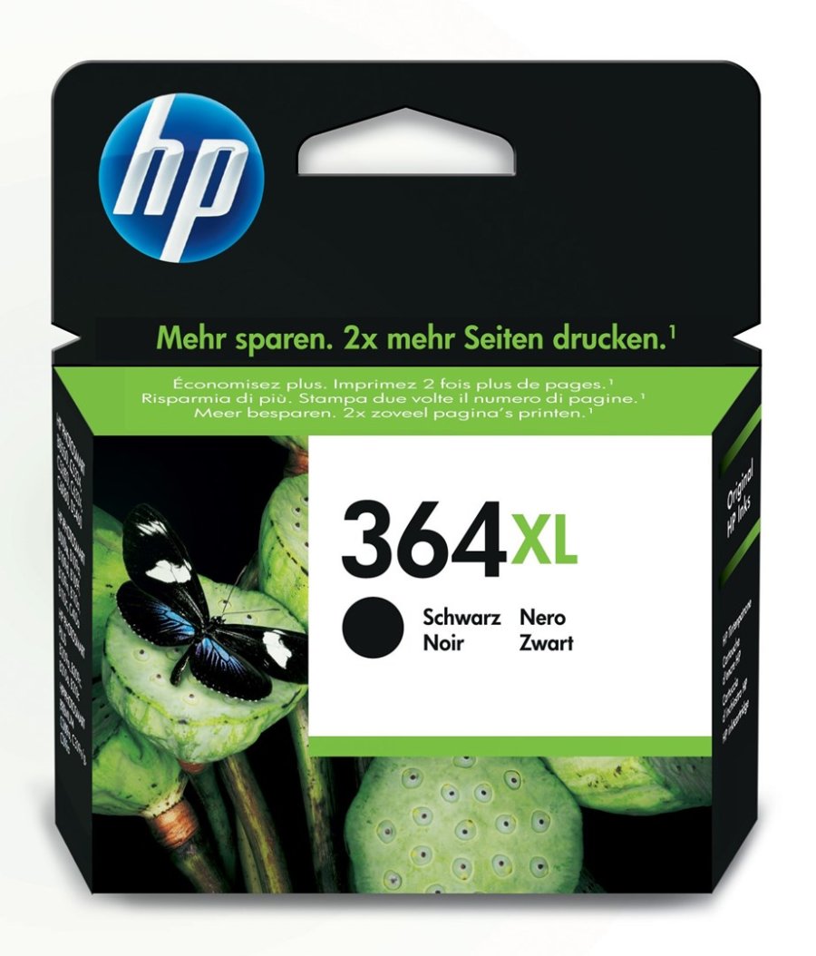HP Original 364XL-bl�kpatron med h�j kapacitet, sort #13