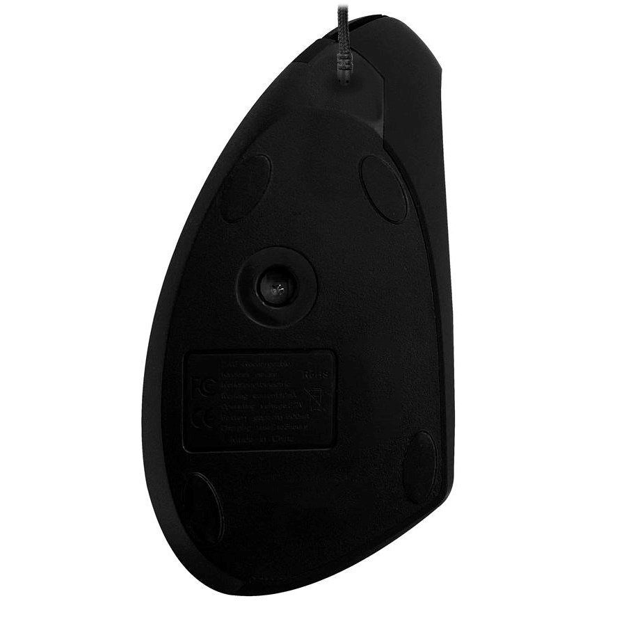 MEDIA-TECH VERTIC MT1122 Lodret mus med kabel 6400 DPI Sort #11