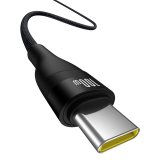 Baseus Flash 2 USB A til USB C hurtigopladningskabel 2 m 100 W Sort #4